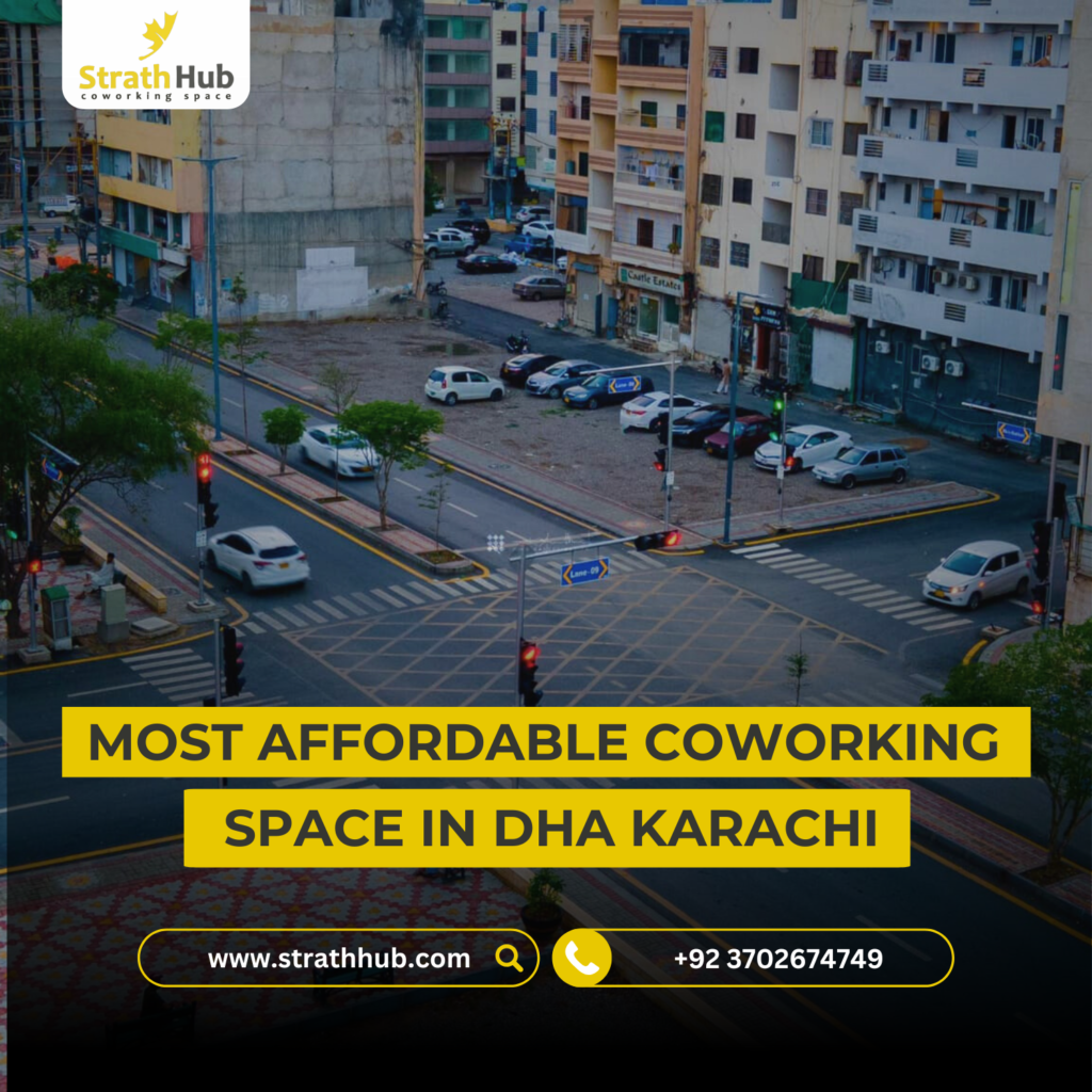 The Most Affordable Co-Working Space In DHA Karachi.
