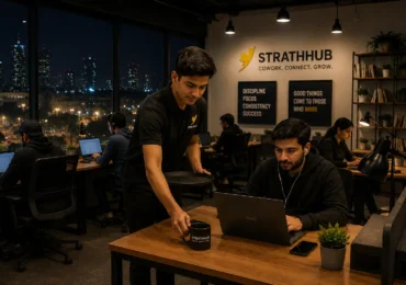 night shift coworking space Karachi
