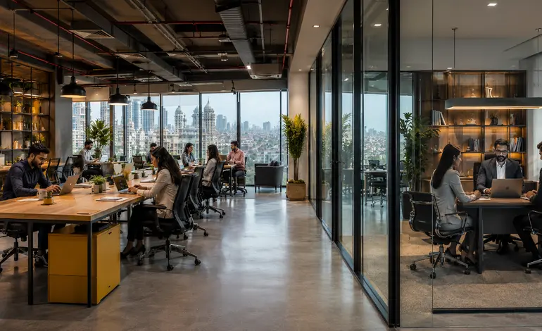 shared desk vs private office in Karachi