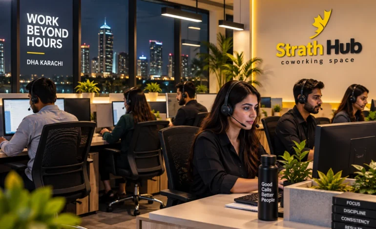 Call Center Night Shift Coworking Space in DHA Karachi
